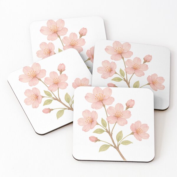 Item preview, A watercolor illustration of Cherry Blossom designed and sold by GentleMuse.