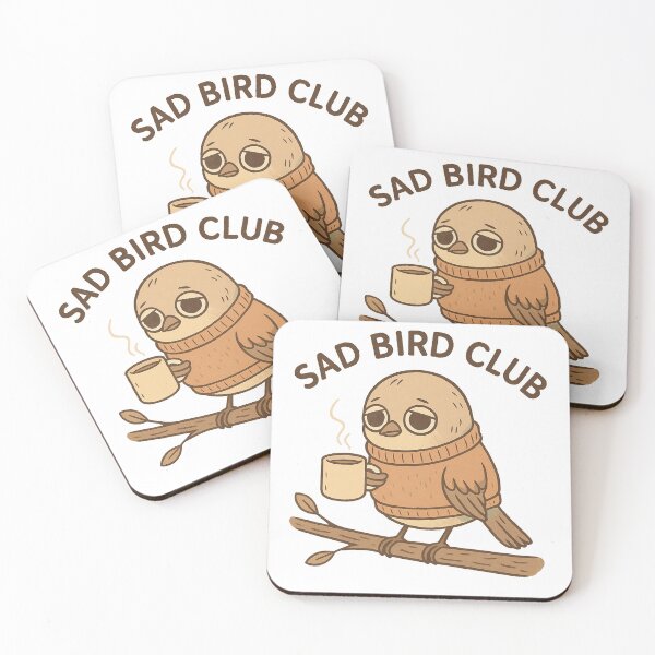 Item preview, Sad Bird Club – Melancholy Animal Club Series designed and sold by Zagdan.