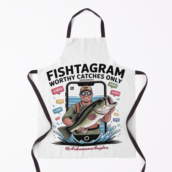 Item preview, Fishtagram Worthy – Funny Arkansas Fishing  designed and sold by Globalcitytees.