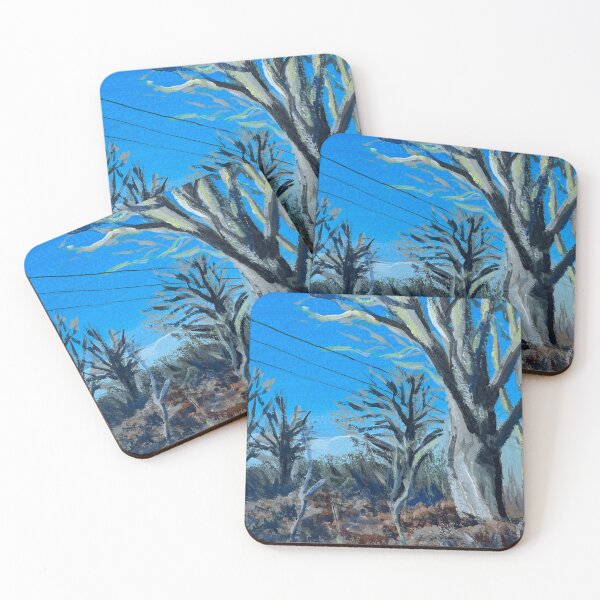 Item preview, Small acrylic painting of Suffolk trees designed and sold by Helen Halliday.