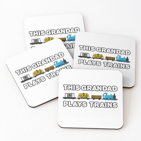 Item preview, This Grandad Plays Trains, Rail Enthusiast Father's Day designed and sold by doodlerob.