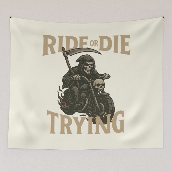 Item preview, Ride or Die Trying designed and sold by EdvvinStudios.