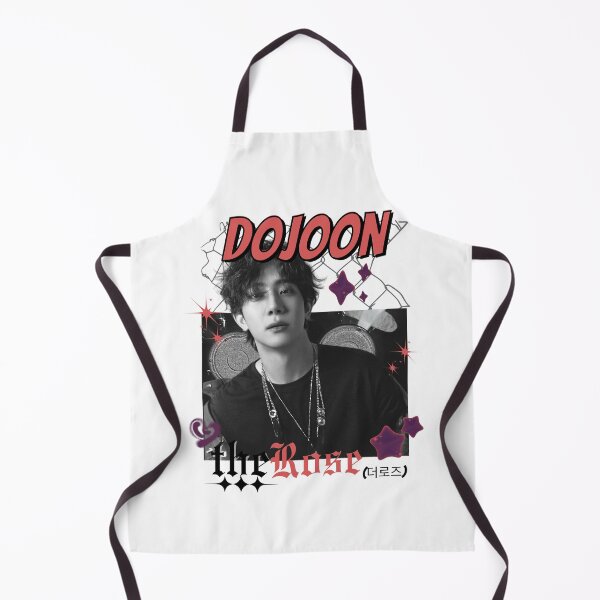Item preview, Dojoon The Rose Kpop Group Band Monochrome Red and Black Collage Art Design designed and sold by HELL0WBELLO.