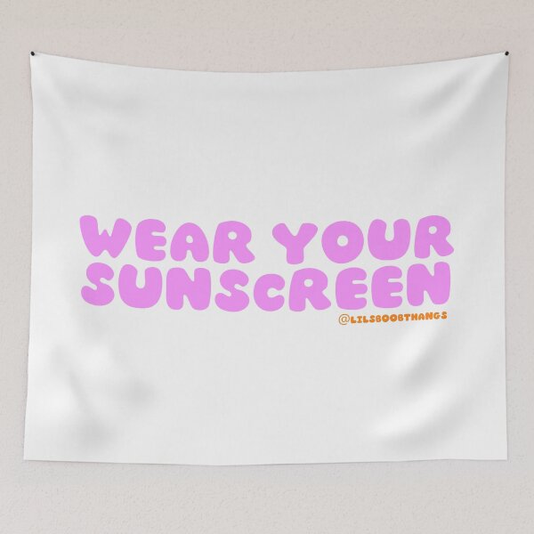 Item preview, Wear your sunscreen, sunscreen everyday, wear your SPF | @lilsboobthangs designed and sold by lilsboobthangs.