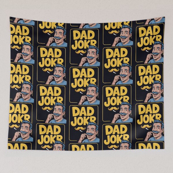 Item preview, Dad Jokester Mustache King - Funny Father’s Day Gift for Pun-Loving Dads designed and sold by Taans-Creation.