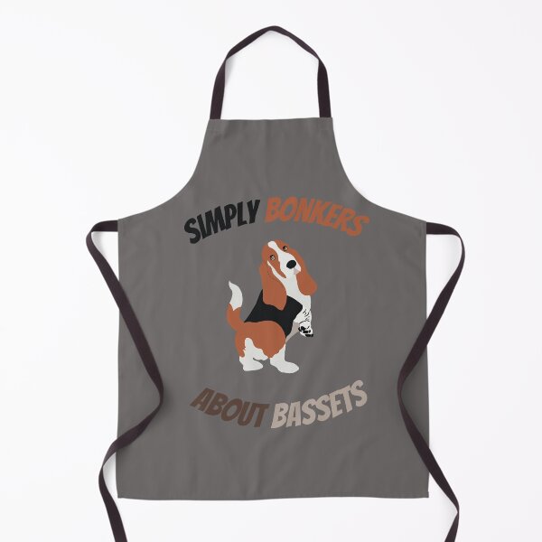 Item preview, Simply Bonkers About Bassets Illustration designed and sold by PrettyGroovyDesignz.