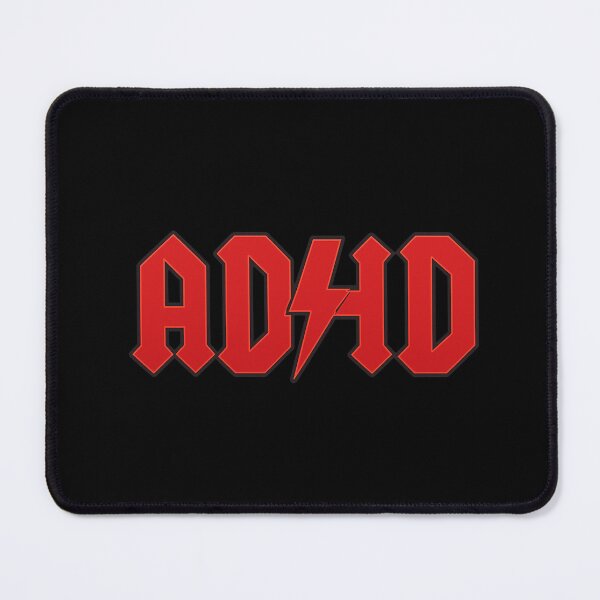 Item preview, ADHD – High Voltage Brain Chaos in Classic Rock Style designed and sold by BestDetailer.