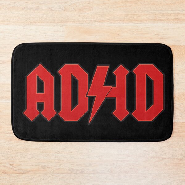 Item preview, ADHD – High Voltage Brain Chaos in Classic Rock Style designed and sold by BestDetailer.