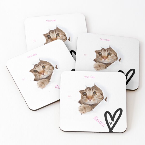 Item preview, Too cute to handle  designed and sold by Pufffect.