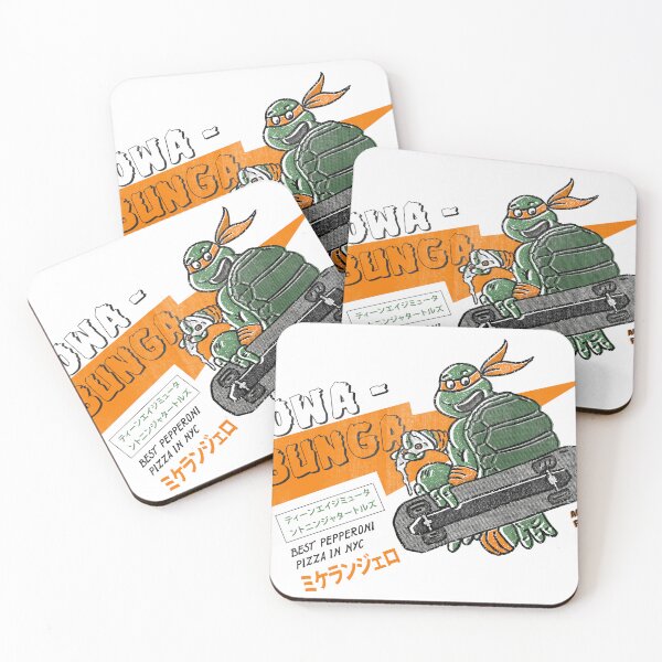 Item preview, Cowabunga Teenage Mutant Ninja Turtles designed and sold by Ginger Ale.