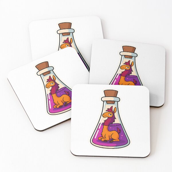 Item preview, Potion Llama – Funny Cartoon Emperor Vibes designed and sold by CosmicSplendor.
