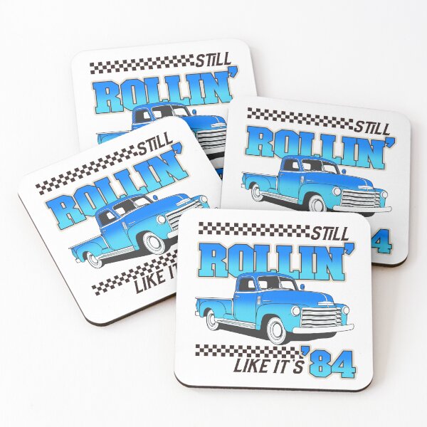 Item preview, Still Rollin' Like It's '84 - retro pick up truck designed and sold by salvaverde.