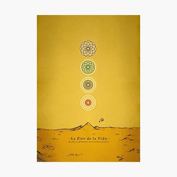 Item preview, The Flower of Life Gold designed and sold by AdU-777.