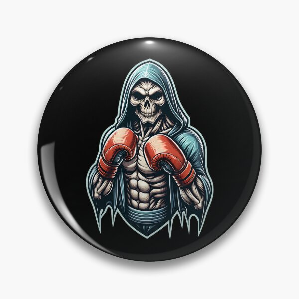 Item preview, Grim Reaper as a boxer - cool martial arts design. designed and sold by ReneMM.