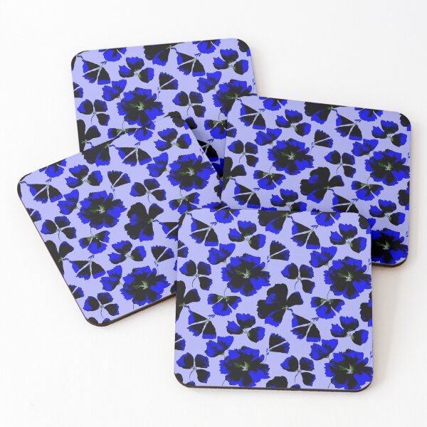 Item preview, Watercolor Seamless Dark Floral Pattern: Elegant Blue Blooms for Luxurious Textiles, Moody Wallpaper and Sophisticated Home Decor designed and sold by SvitlanaSolo.