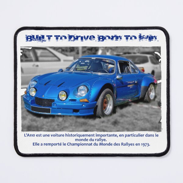 Item preview, Built to drive, Born to win designed and sold by TTWorld Racing, pour les passionnés d'automobile.