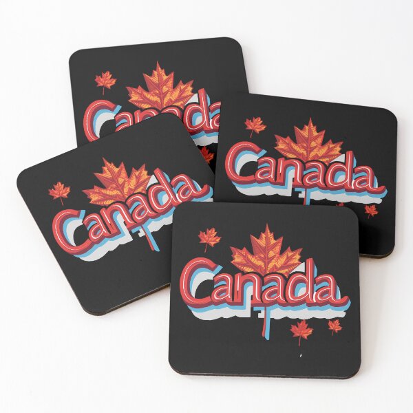 Item preview, Canada Maple Leaf Vintage Typography – Proud Canadian Design designed and sold by OpulentOrigins.