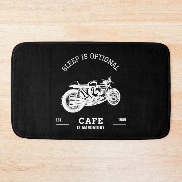 Item preview, Sleep Is Optional, Cafe Is Mandatory - cafe racer designed and sold by salvaverde.