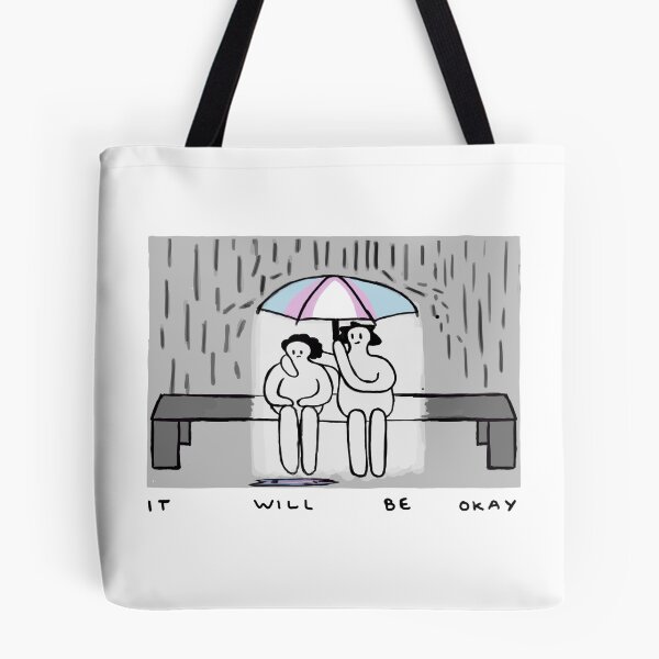 Item preview, it will be okay trans pride designed and sold by ⭐️MasonMakes⭐️.