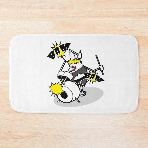 Item preview, Cartoon Drummer – Digital Art for Stickers & Tees designed and sold by R-T-Gracie.