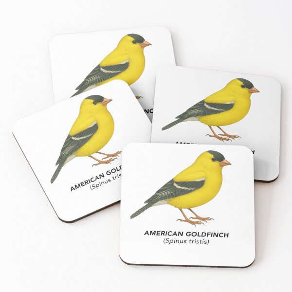 Item preview, American Goldfinch – Limited California Birds Collection  designed and sold by CaliforniaVibe.