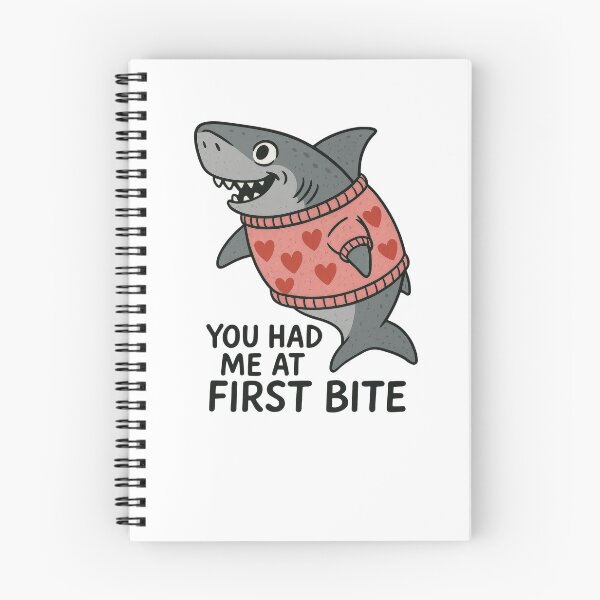 Item preview, Laughing Shark With Heart Sweater - You Had Me At designed and sold by sbachstroem.