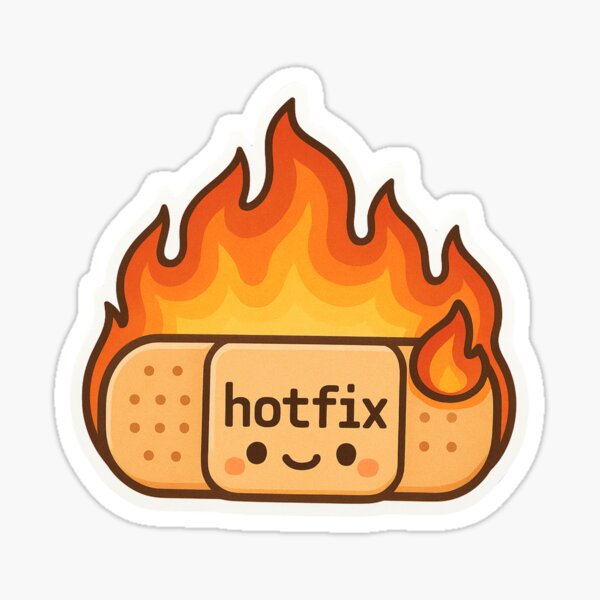 Item preview, Hot-Fix Bandaid designed and sold by SoftwareStickers.