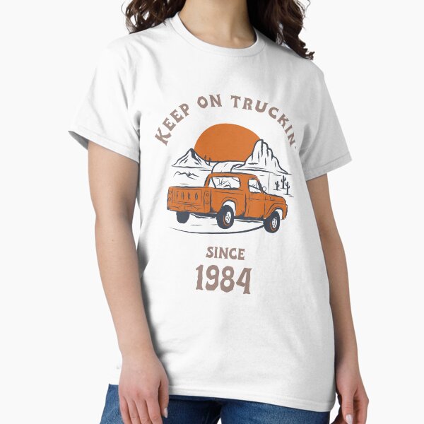 Aperçu de l'œuvre continuez à rouler depuis 1984 - chauffeur de camionnette créée et vendue par salvaverde.