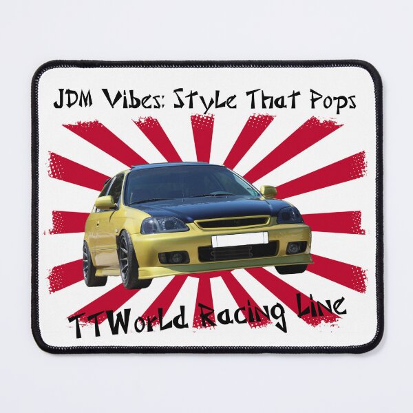 Item preview, JDM Vibes: Style That Pops. designed and sold by TTWorld Racing, pour les passionnés d'automobile.