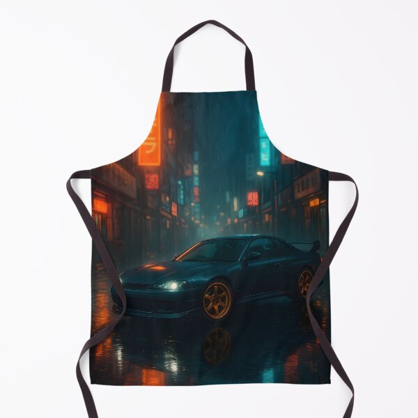 Item preview, Midnight Racer – JDM Street Scene Car Poster for Tuning & Racing Enthusiasts designed and sold by AbstractAuraArt.