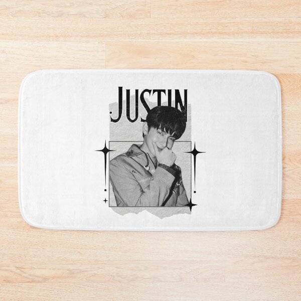 Item preview, Justin SB19 Kings of P-pop in Monochrome Black and White Collage Art Design designed and sold by HELL0WBELLO.