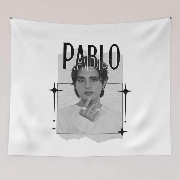 Item preview, Pablo SB19 Kings of P-pop in Monochrome Black and White Collage Art Design designed and sold by HELL0WBELLO.