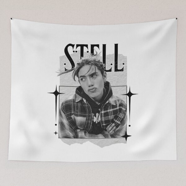 Item preview, Stell SB19 Kings of P-pop in Monochrome Black and White Collage Art Design designed and sold by HELL0WBELLO.