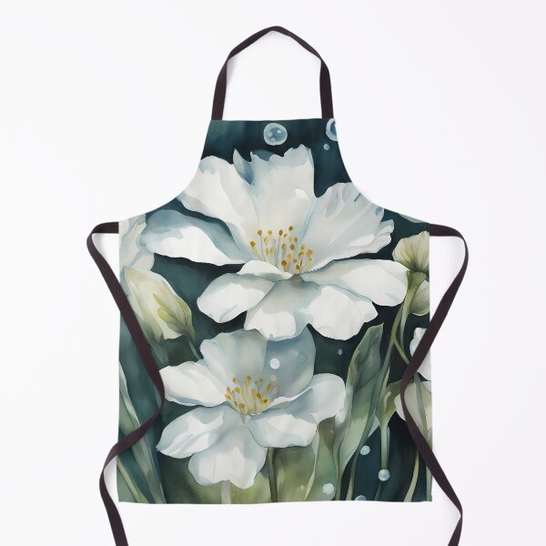 Aperçu de l'œuvre Fleurs blanches de rêve créée et vendue par CalmnessbyChoice.