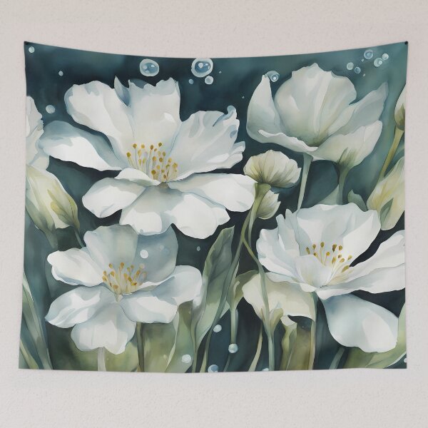 Item preview, Dreamy White Flowers designed and sold by CalmnessbyChoice.