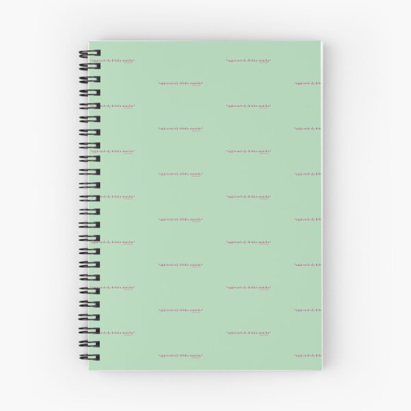 Item preview, Aggressively drinks matcha, v1c | @lilsboobthangs designed and sold by lilsboobthangs.