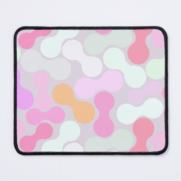 Item preview, Soft Pastel Abstract Shapes Art, Delicate Interconnected Blob Design, Gentle Geometric Cells, Light Fluid Shapes, Calming Interlocking Forms designed and sold by SvitlanaSolo.