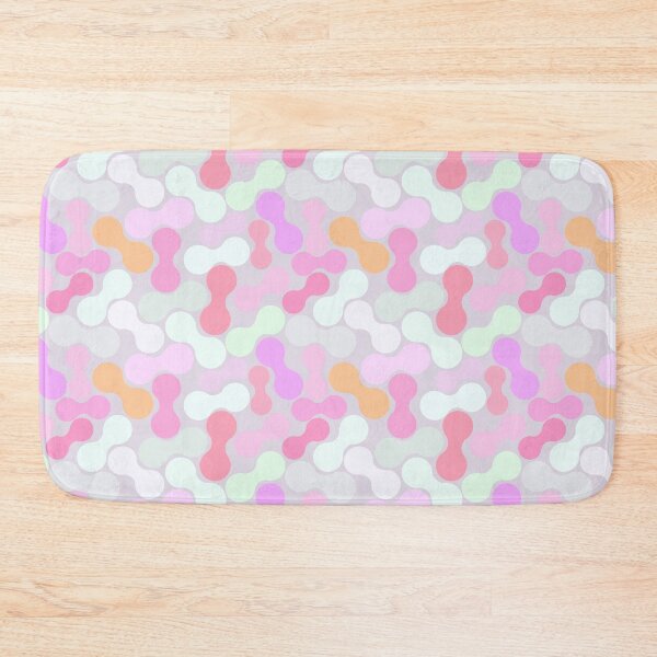 Item preview, Soft Pastel Abstract Shapes Art, Delicate Interconnected Blob Design, Gentle Geometric Cells, Light Fluid Shapes, Calming Interlocking Forms designed and sold by SvitlanaSolo.
