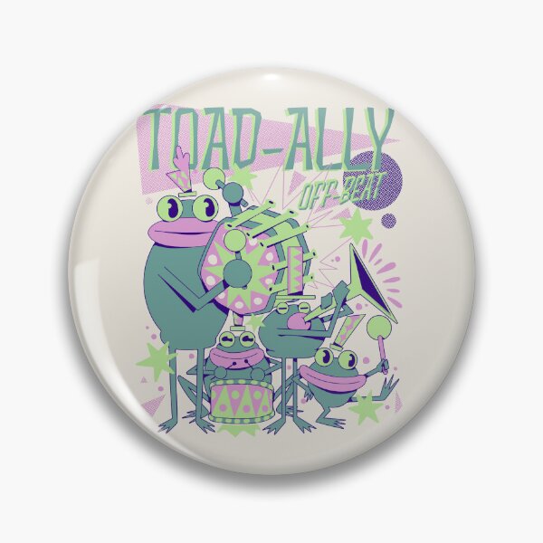 Item preview, Sapo-aliado fuera de ritmo designed and sold by Ilustrata®.