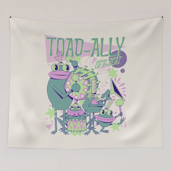 Item preview, Toad-ally off Beat designed and sold by Ilustrata®.
