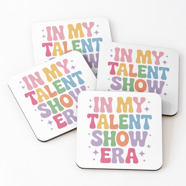 Item preview, In My Talent Show Era – Colorful Typography designed and sold by Ben-Biga.
