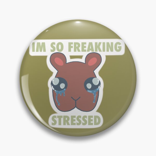 Item preview, Stressed out designed and sold by Nabbits-Nook.
