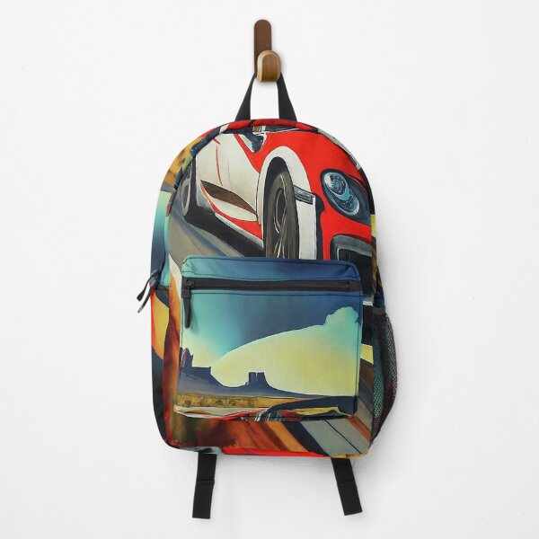 Item preview, Desert Racer – Red Supercar Speeding Through Monument Valley designed and sold by Victor Shadehorn.