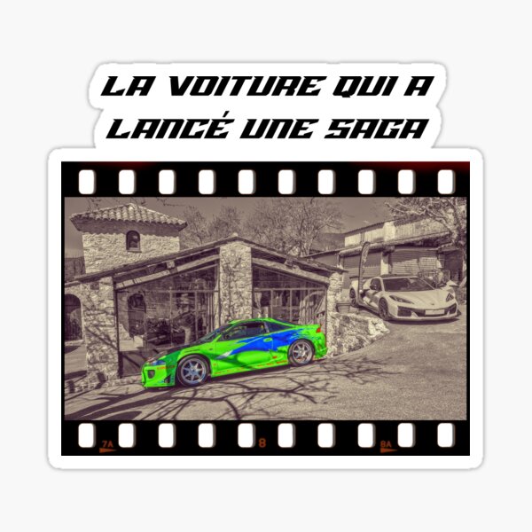 La voiture qui a lancé une saga Sticker