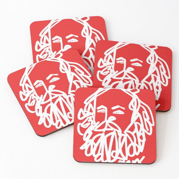Item preview, Karl Marx your favorite hero in WHITE  designed and sold by Gregorilla.