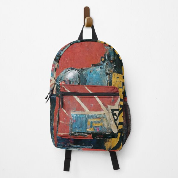 Item preview, Neo-Shogun Bot – Cyberpunk Samurai Mecha with Abstract Graffiti Style designed and sold by Victor Shadehorn.