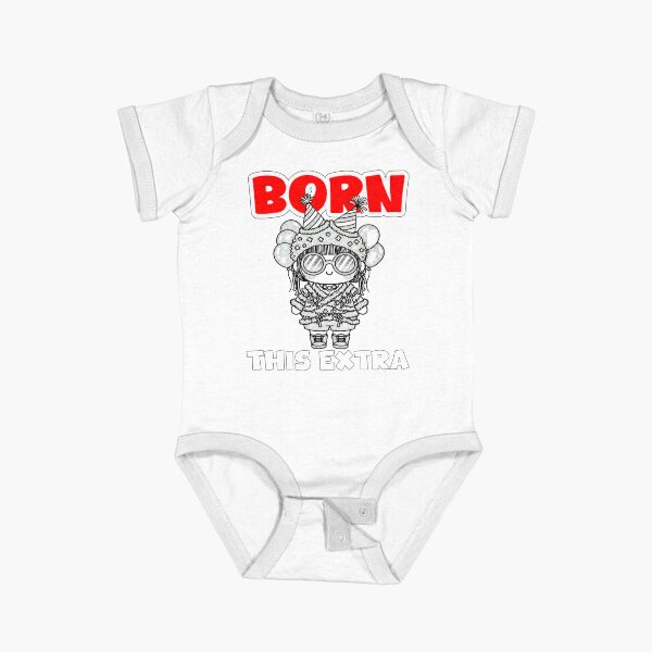Item preview, BORN THIS EXTRA - BIRTHDAY GIFT designed and sold by KEF Custom.
