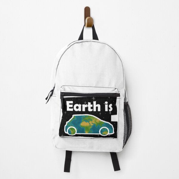 Item preview, Earth is Fiat – Weird Cosmic Car Meme designed and sold by Bigart Shop.