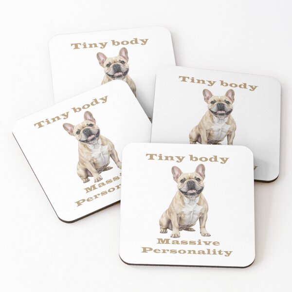 Item preview, Fawn French Bulldog – Tiny Bodysuit, Massive Personality designed and sold by Pawtraitvibes.