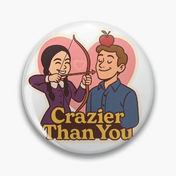 Item preview, Crazier Than You  designed and sold by Drama&Doodles.